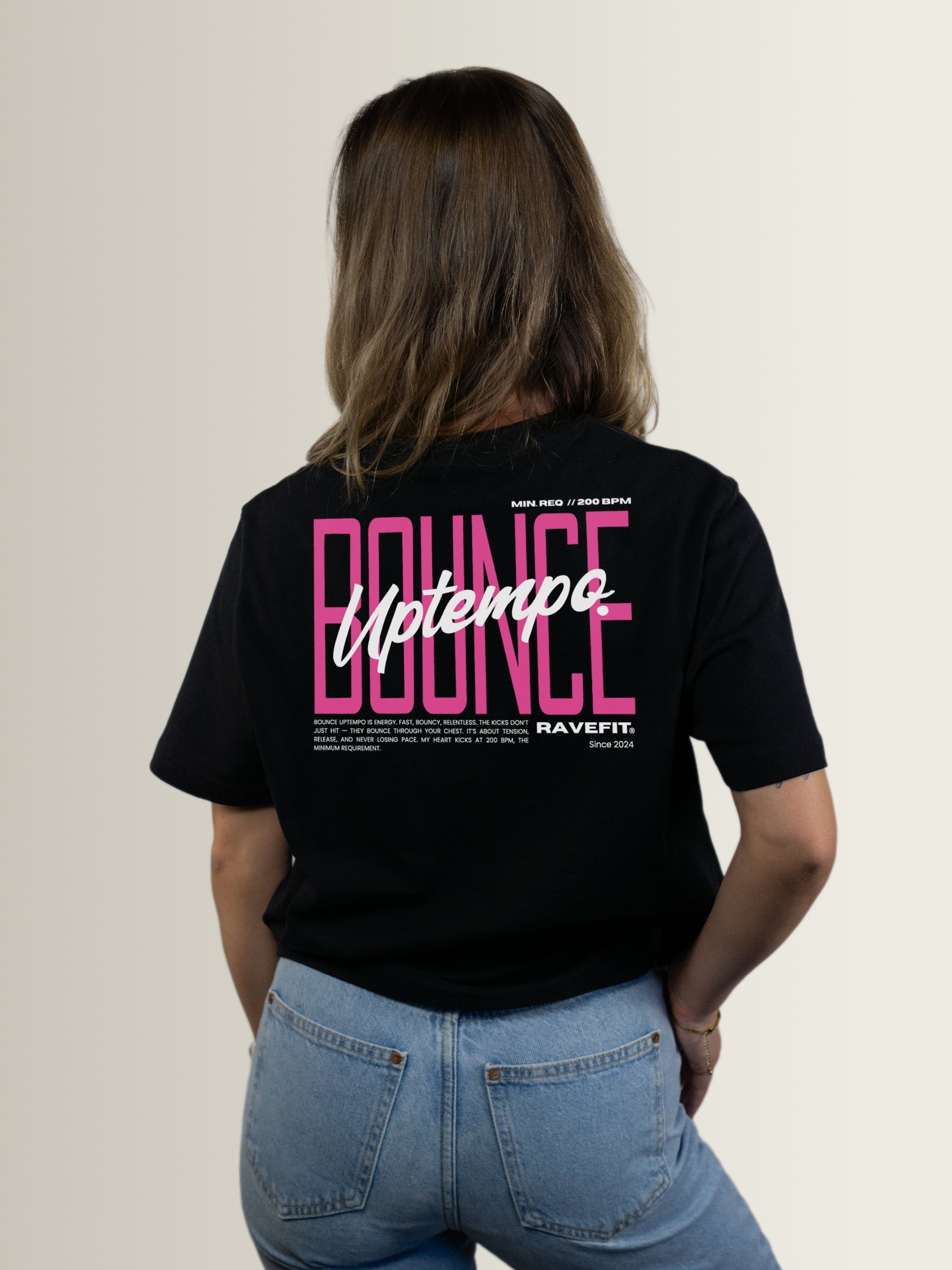 Evolution Neon Pink – Oversized T-Shirt Women