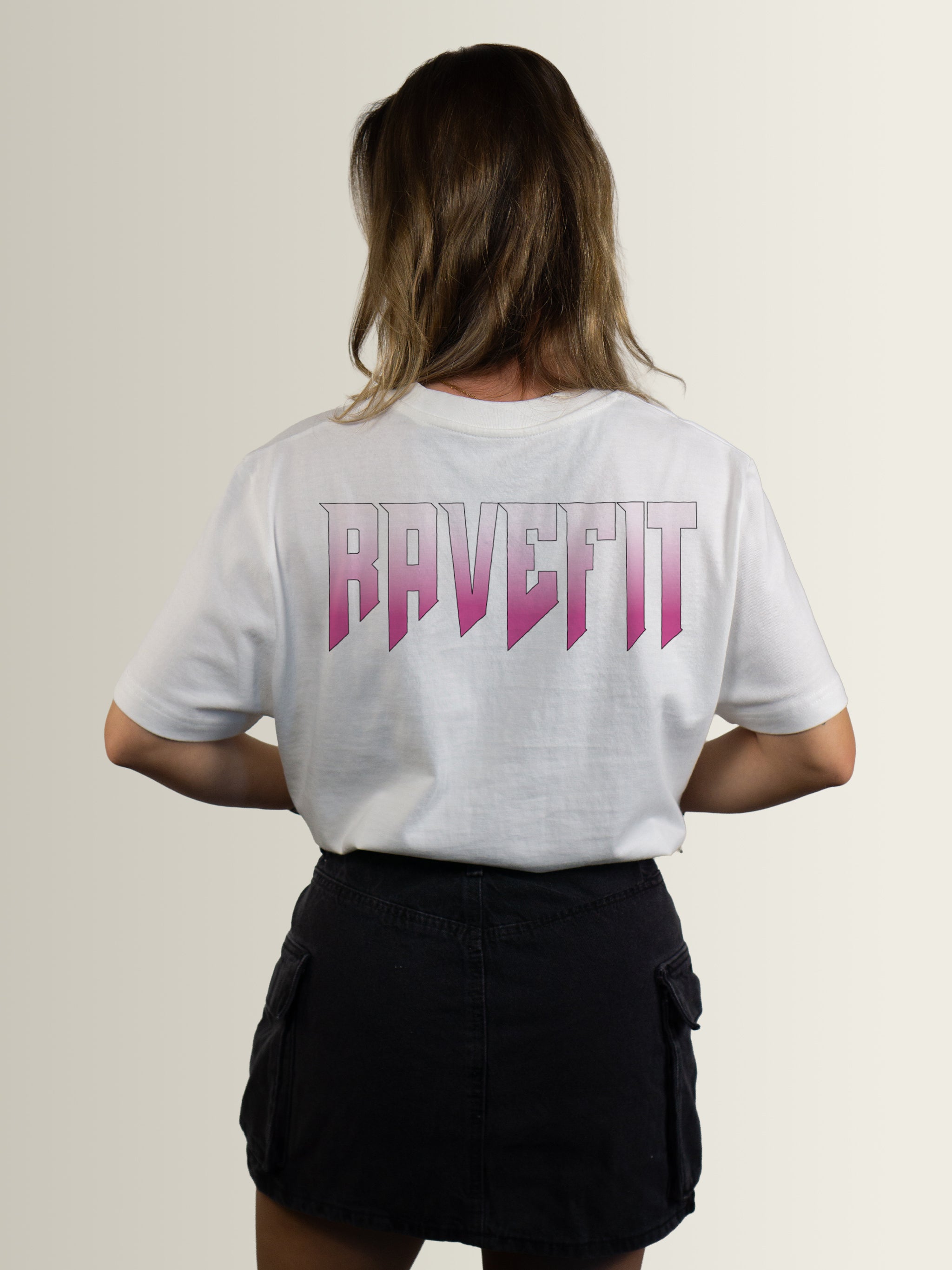 Evolution Neon Pink – Oversized T-Shirt Women