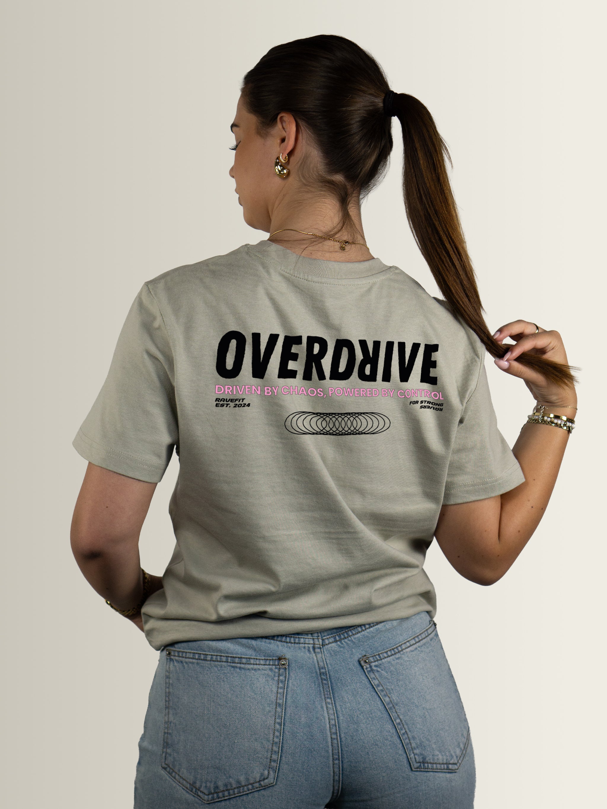 Evolution Neon Pink – Oversized T-Shirt Women