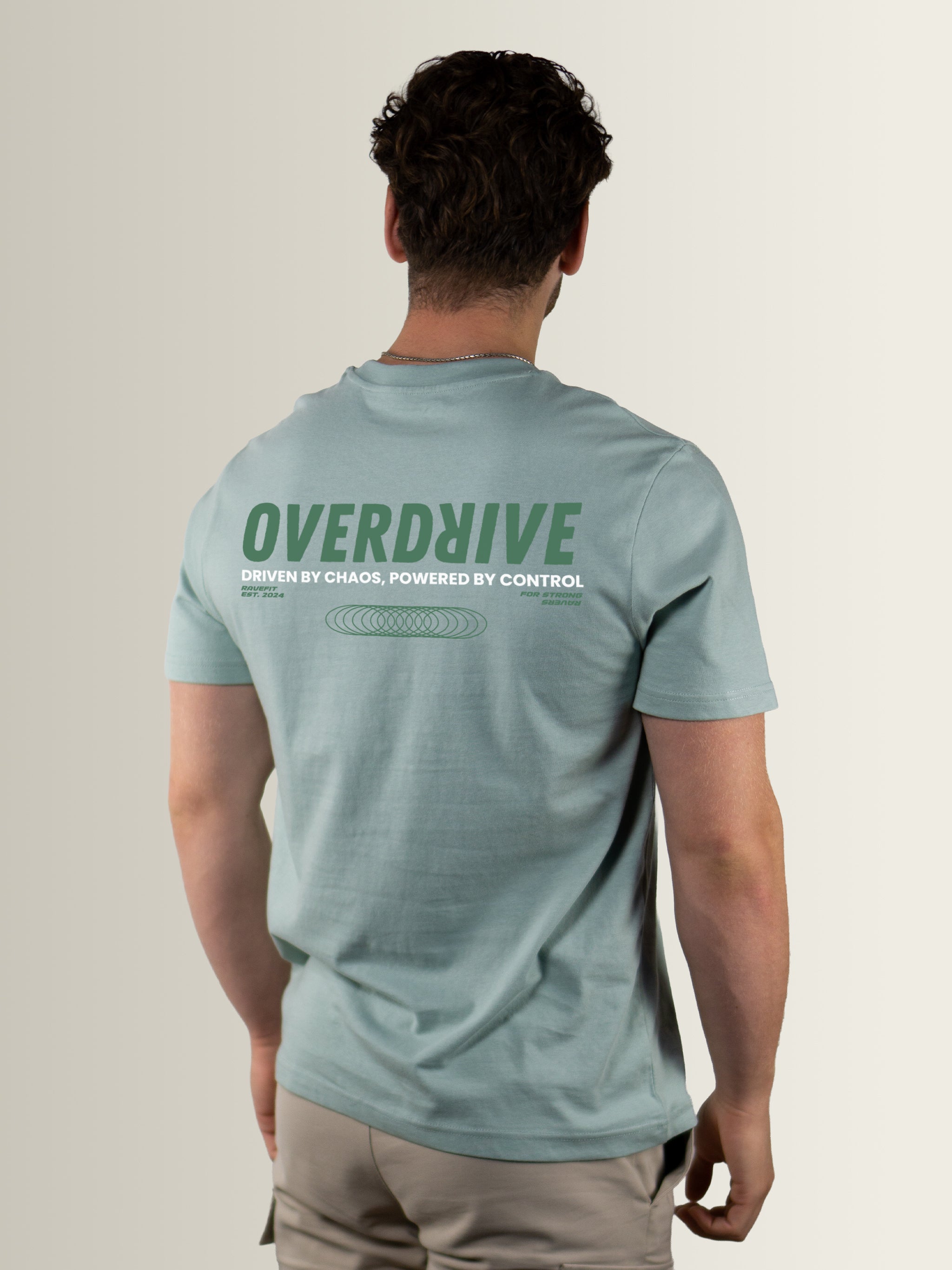 OVERDRIVE - Relaxed T-Shirt Men Aloe
