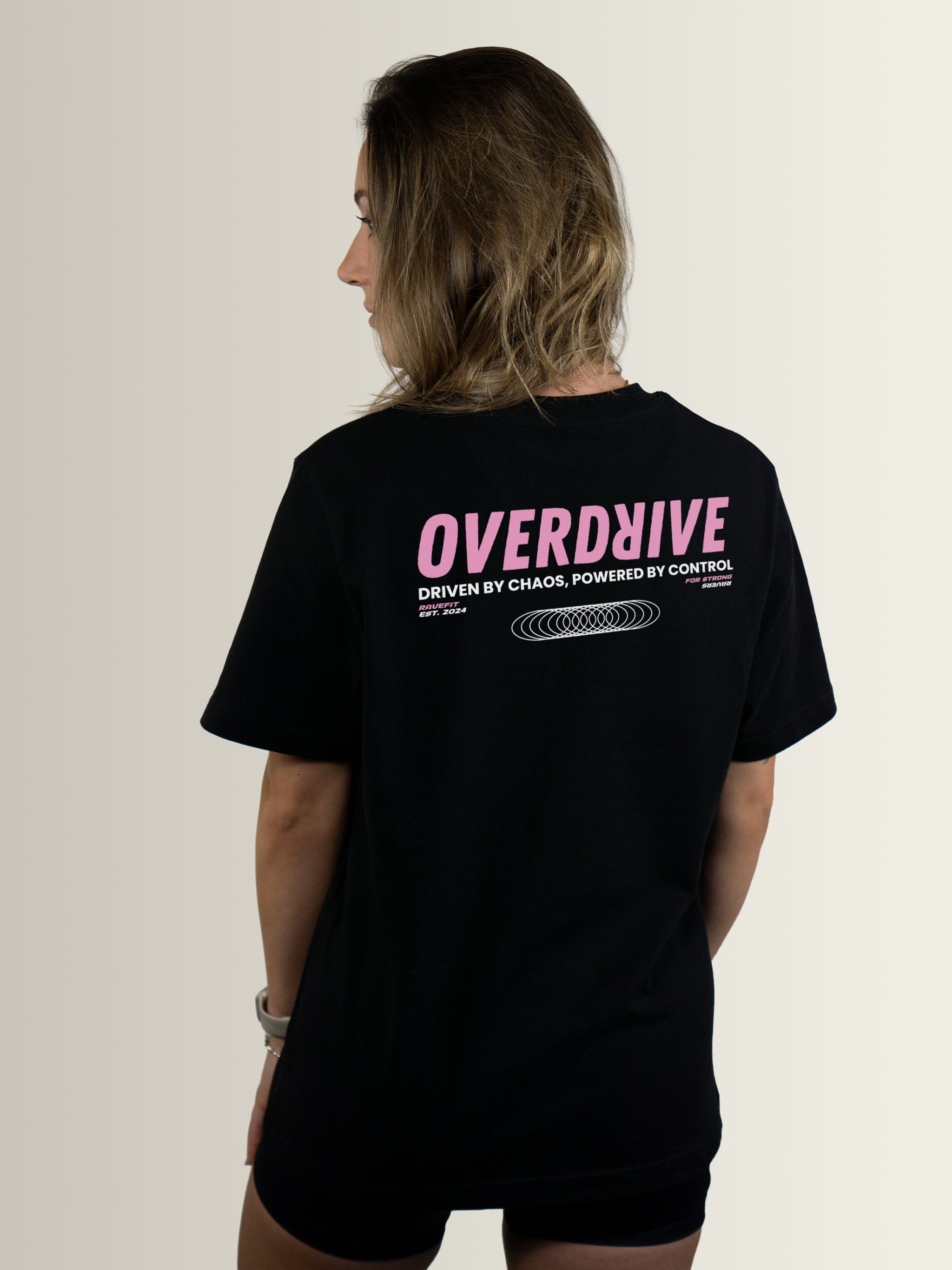 Evolution Neon Pink – Oversized T-Shirt Women