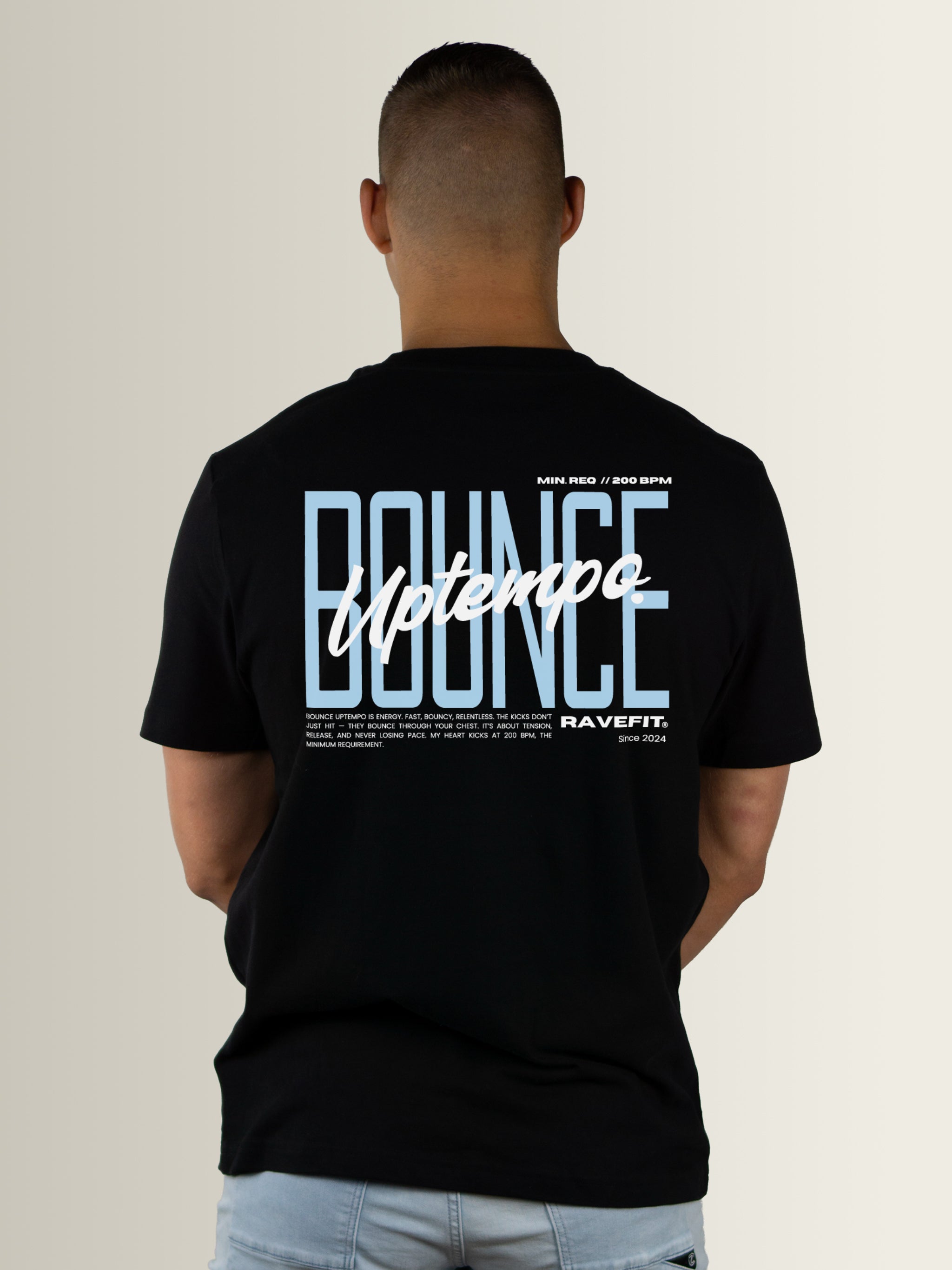 BOUNCE Uptempo - Relaxed T-Shirt Men Black