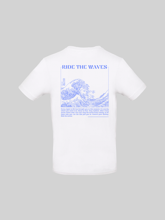 Ride The Waves - T-Shirt Heren