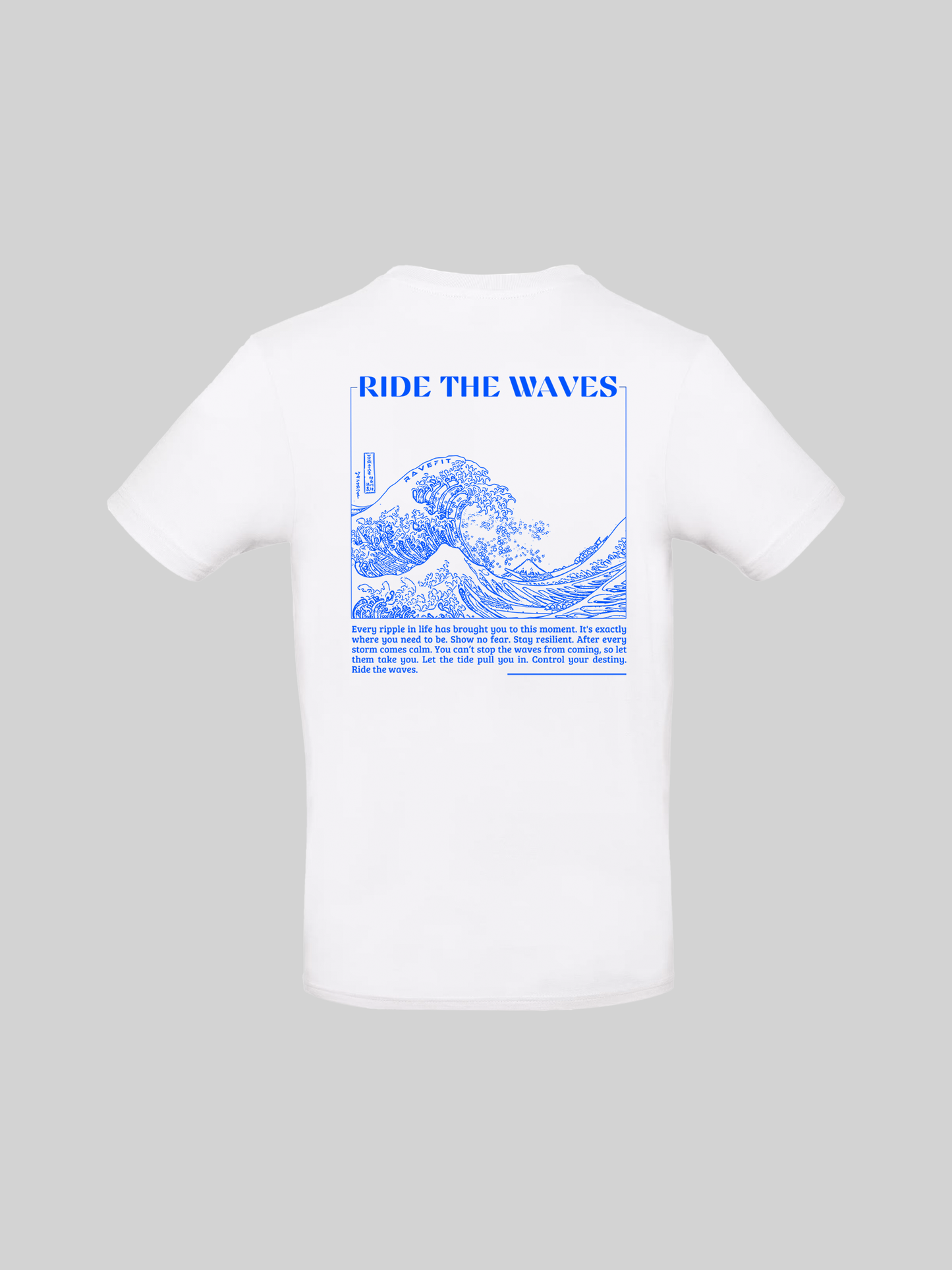 Ride The Waves - T-Shirt Heren