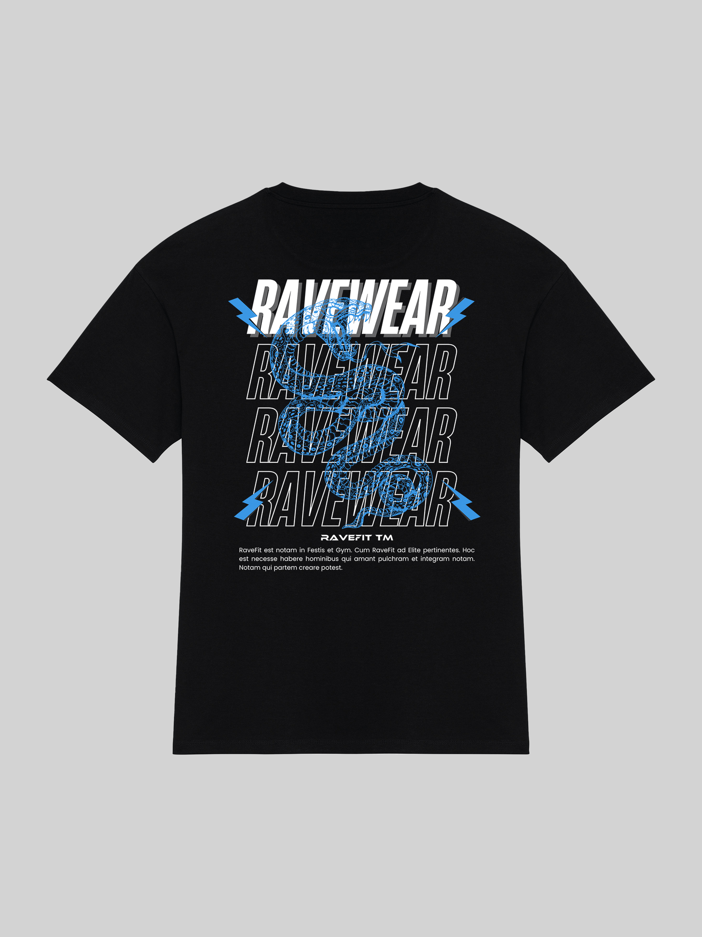 Ravewear – Oversized T-Shirt Heren