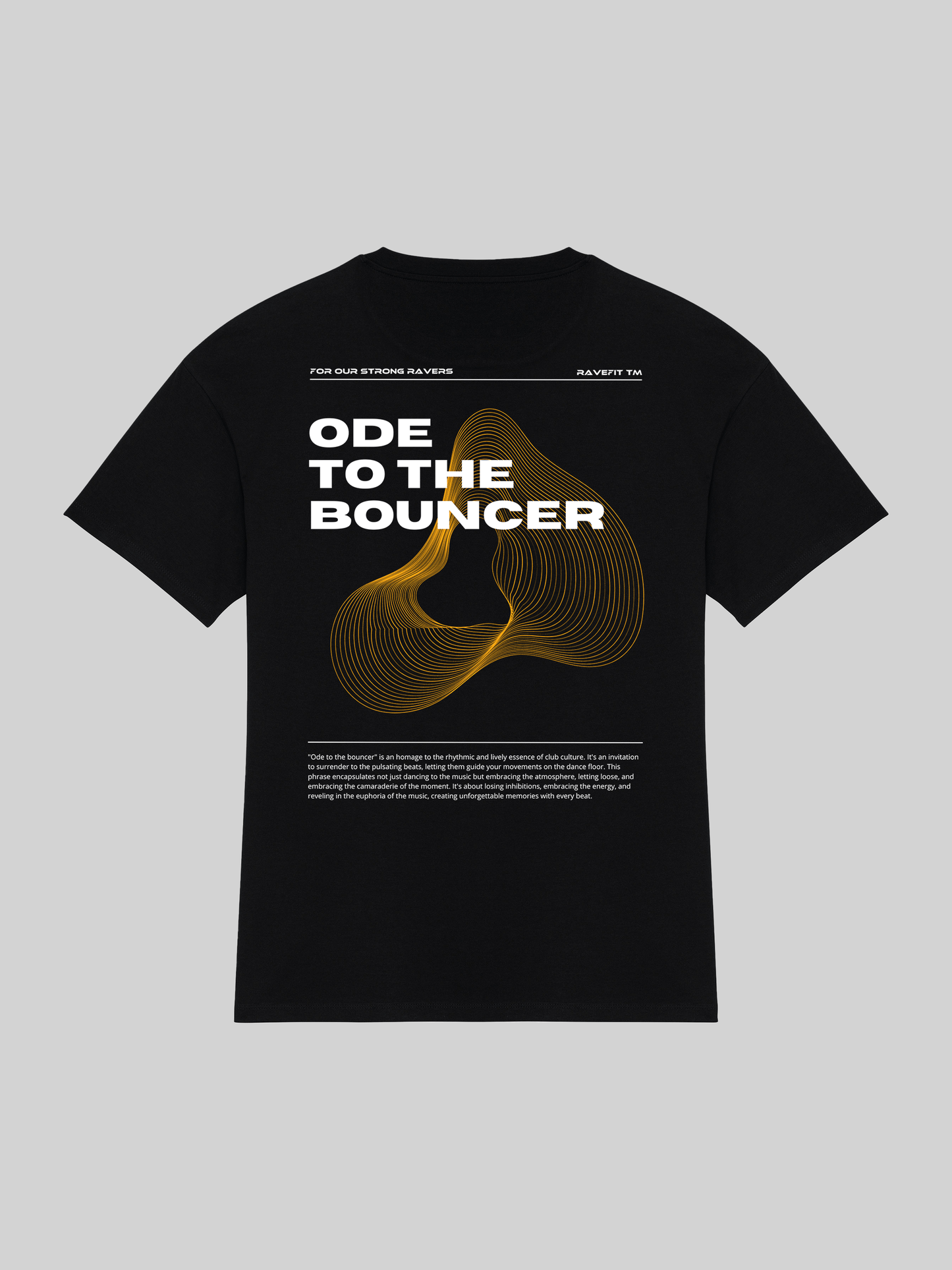 Ode To The Bouncer – Oversized T-Shirt Heren