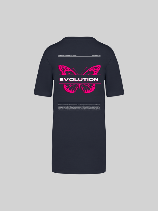 Evolution – T-Shirt Jurk