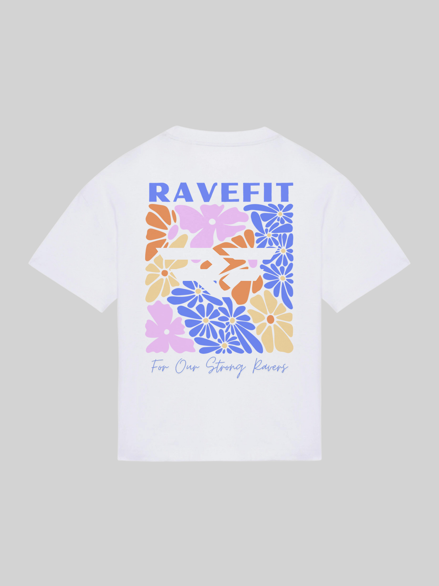 Flower Power – Oversized T-Shirt Dames