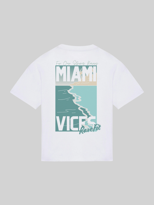 Miami Vices – Oversized T-Shirt Dames