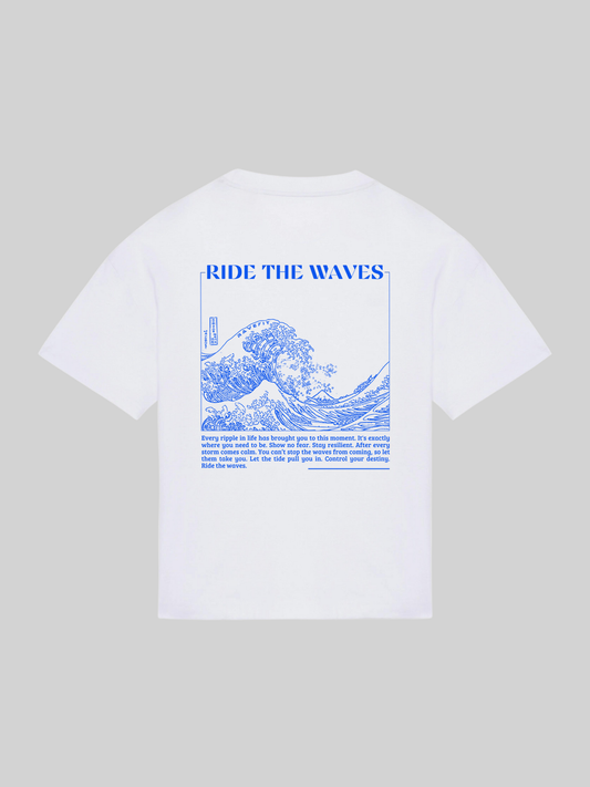 Ride The Waves – Oversized T-Shirt Dames