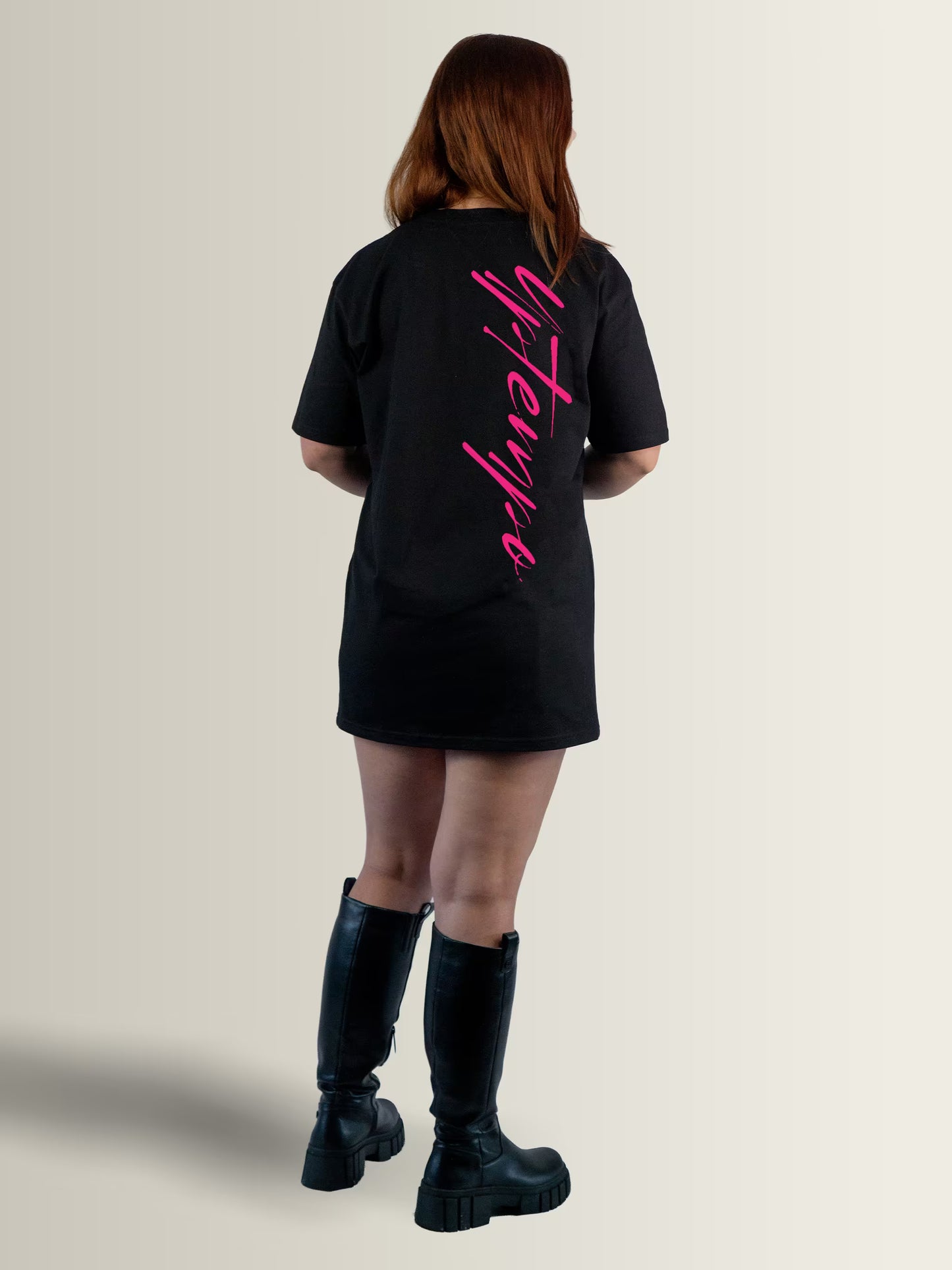 RAVEFIEND - Custom T-Shirt Dress Black
