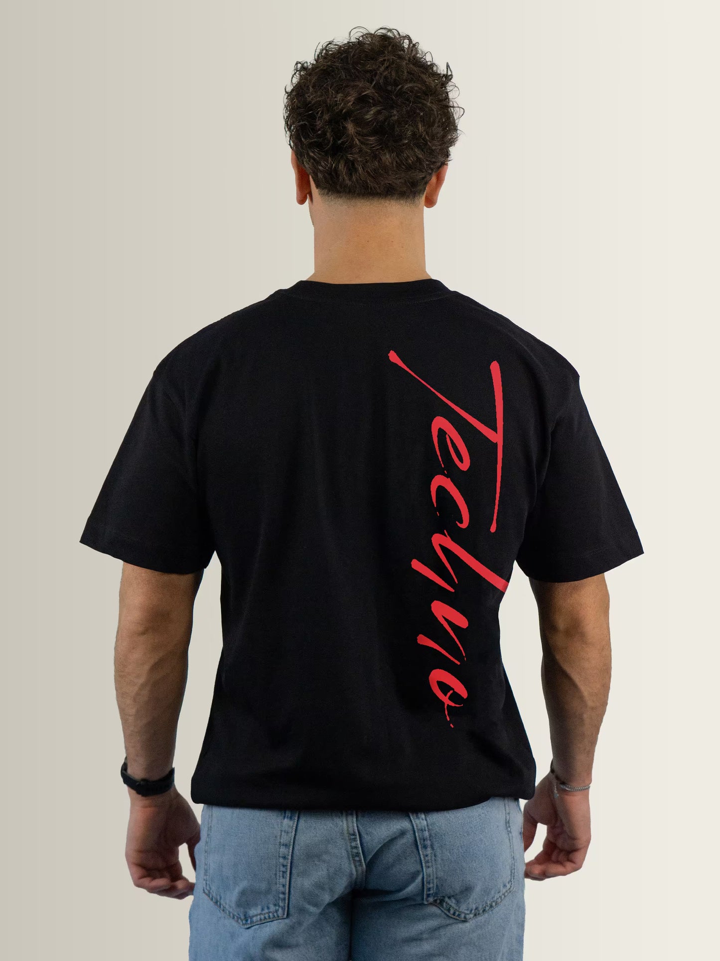 RAVEFIEND - Custom Relaxed T-Shirt Black - Men