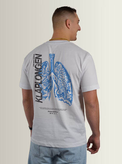 KLAPLONGEN - Relaxed T-Shirt White - Men
