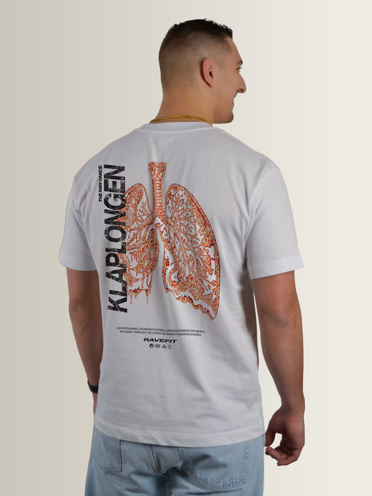 KLAPLONGEN - Graphic Relaxed T-Shirt White - Men