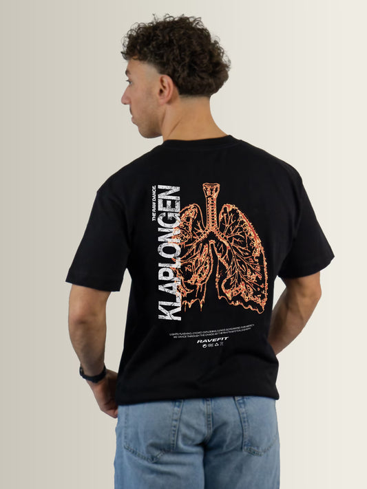 KLAPLONGEN - Graphic Relaxed T-Shirt Black - Men