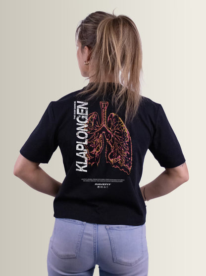 KLAPLONGEN - Box T-Shirt Black - Women