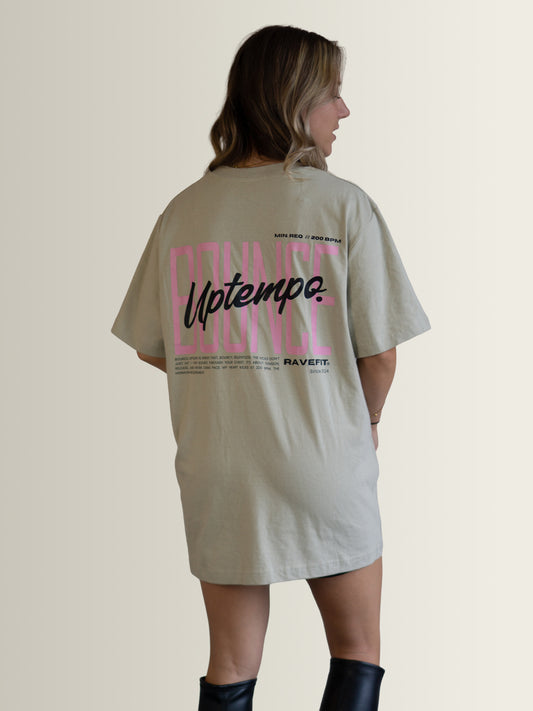 Evolution Neon Pink – Oversized T-Shirt Women