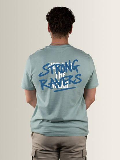 STRONG RAVERS - Relaxed T-Shirt Men Aloe