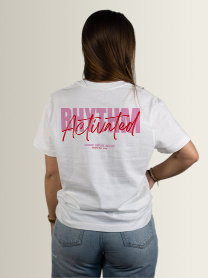 Evolution Neon Pink – Oversized T-Shirt Women