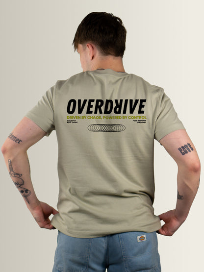 OVERDRIVE - Relaxed T-Shirt Men Stone