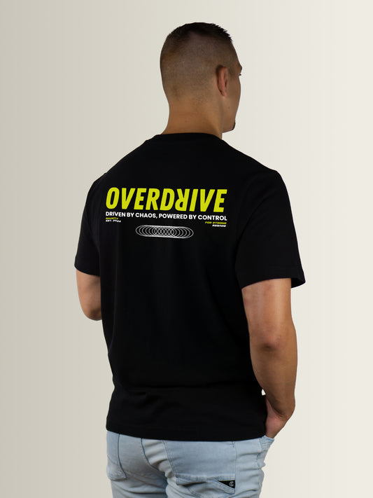 OVERDRIVE - Relaxed T-Shirt Men Black