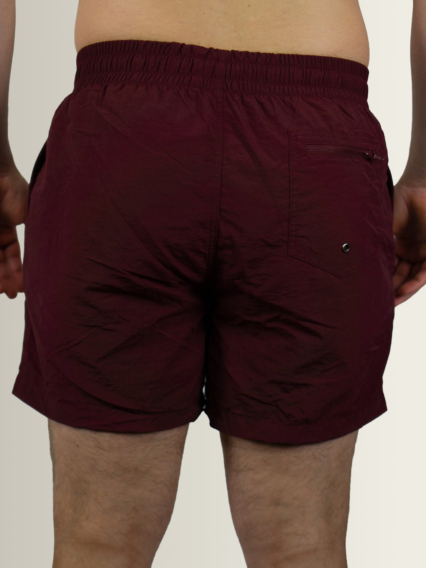 RaveFit® - Swim Shorts Cherry Red