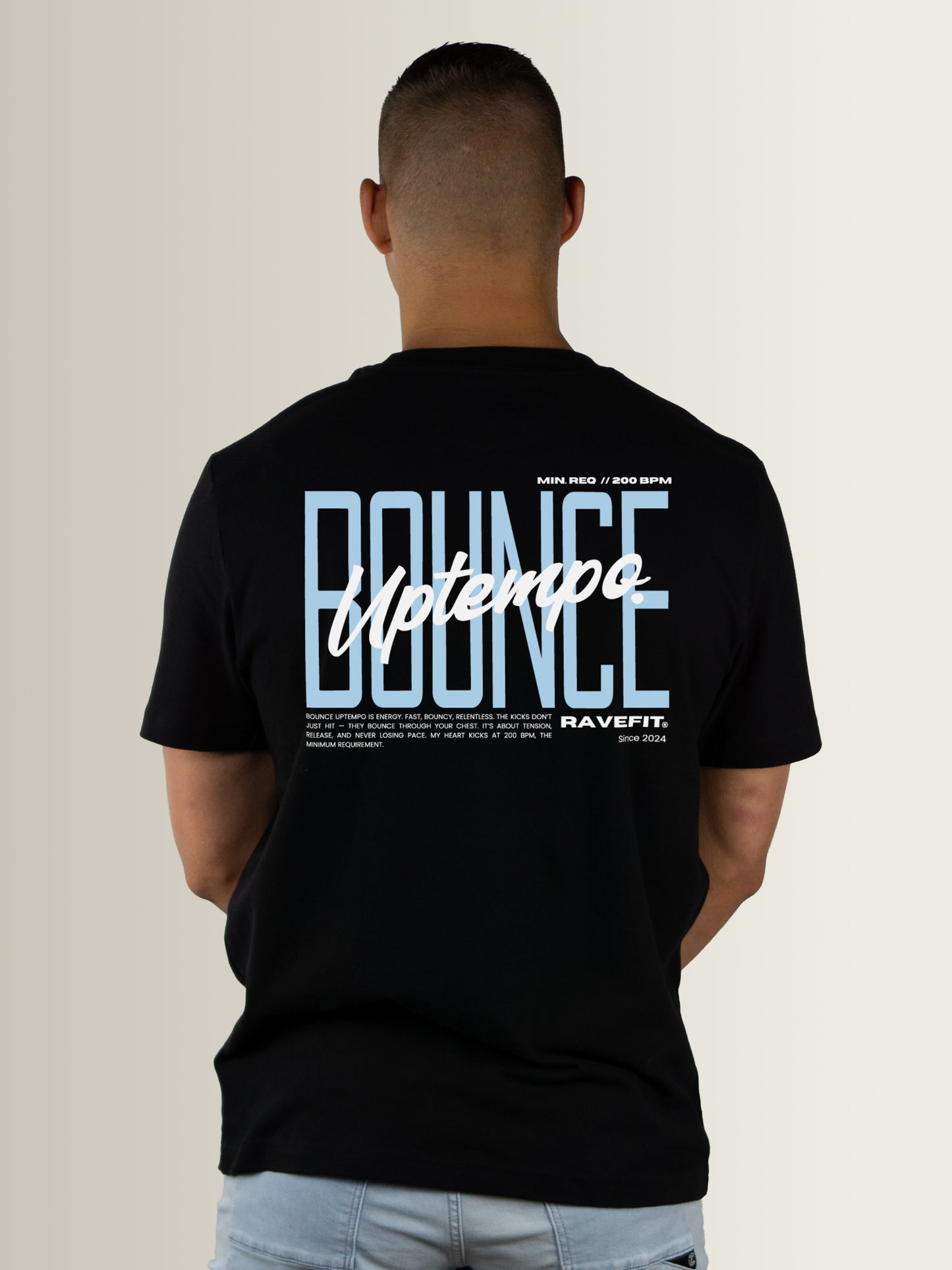 BOUNCE Uptempo - Relaxed T-Shirt Men Black