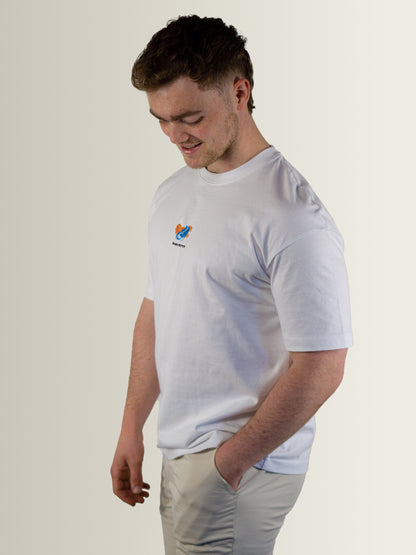 Summer Lovin' Cornflower Blue – Oversized T-Shirt Men