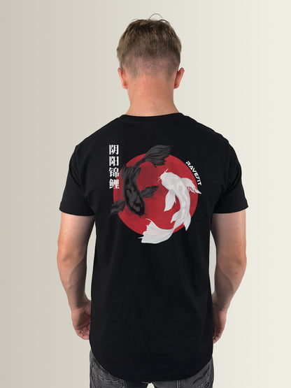 Yin-Yang Koi - Regular T-Shirt Heren