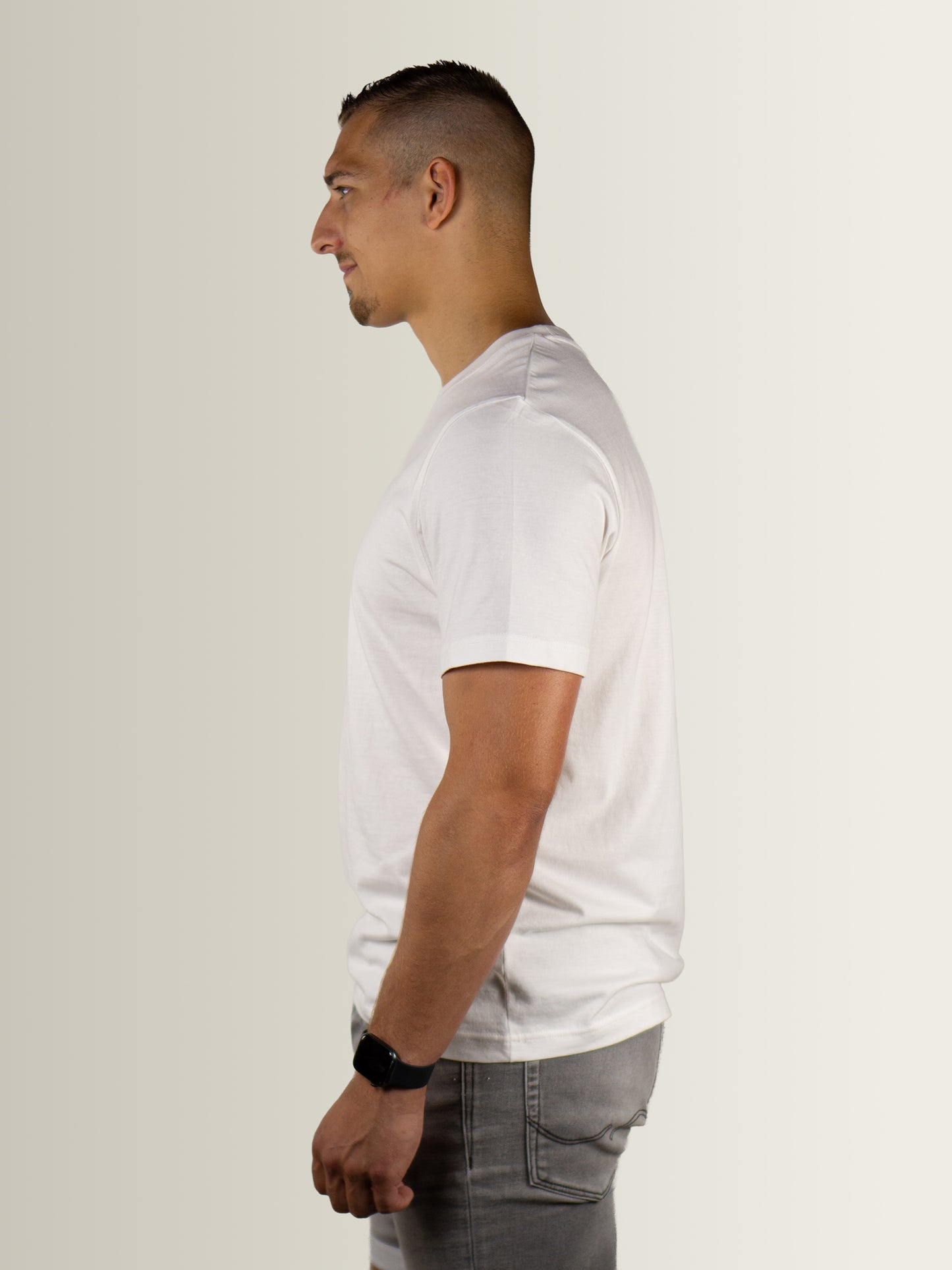 BOUNCE Uptempo - Relaxed T-Shirt Men Off White