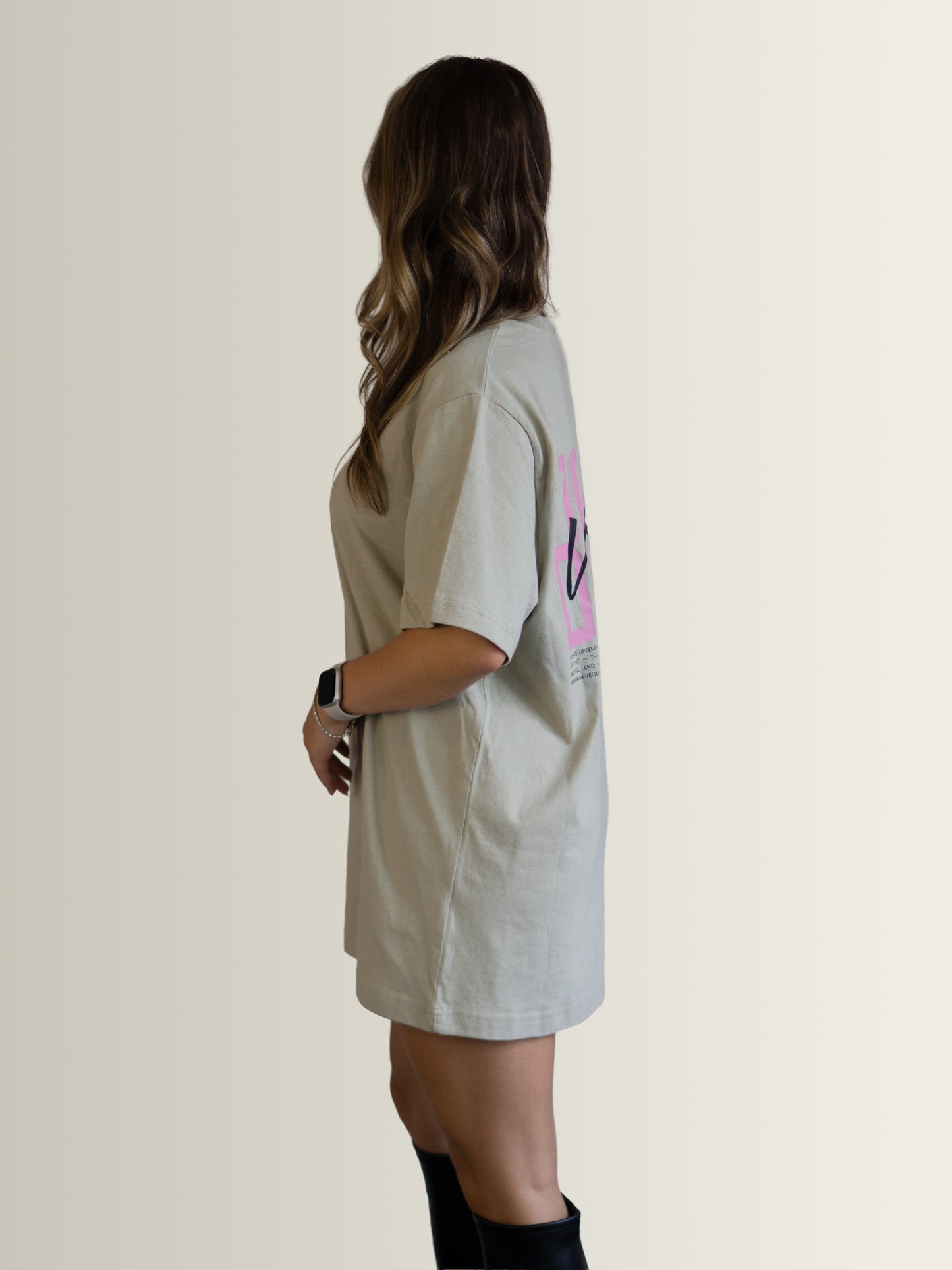 BOUNCE Uptempo - Relaxed T-Shirt Women Stone