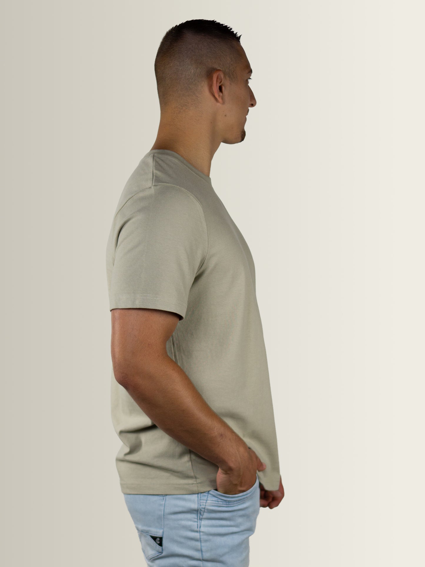 RHYTHM ACTIVATED - Relaxed T-Shirt Men Stone