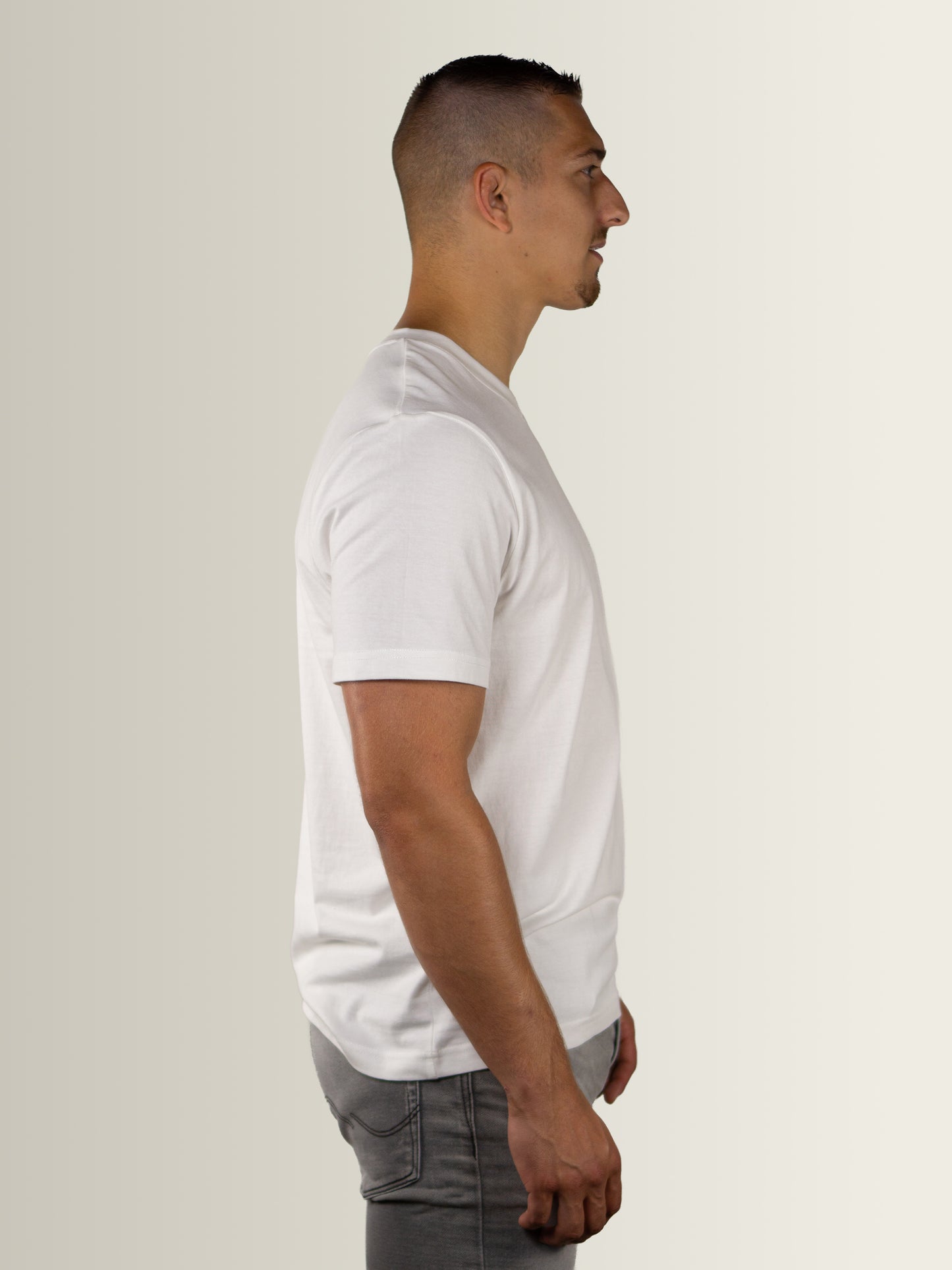 Brutal - Relaxed T-Shirt Men Off White
