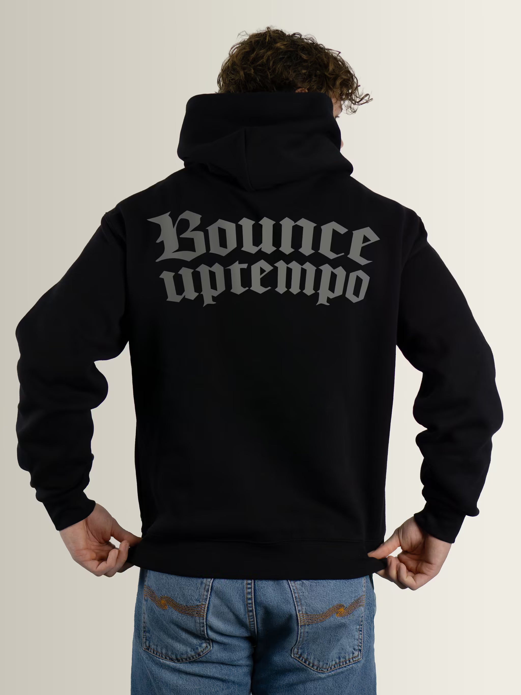 Bounce Uptempo - Hoodie Black - Men