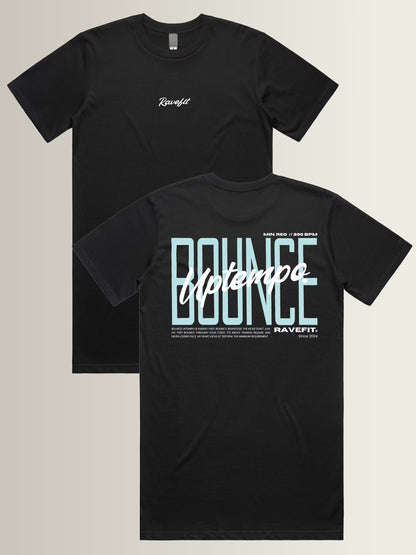 BOUNCE - Graphic T-Shirt Dress Black