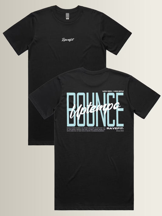 BOUNCE - Graphic T-Shirt Dress Black