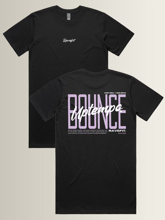 BOUNCE - Graphic T-Shirt Dress Black