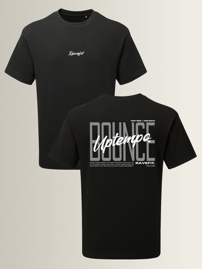 BOUNCE - Graphic T-Shirt Black - Men
