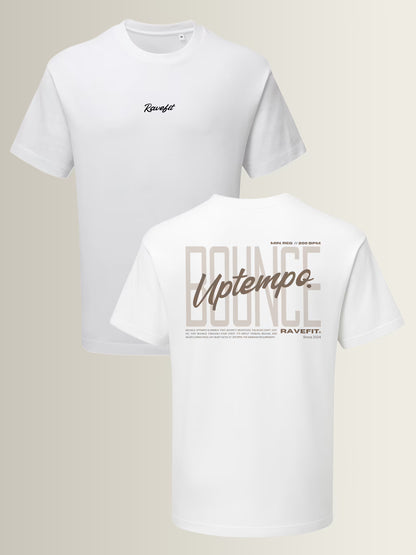 BOUNCE - Graphic T-Shirt White - Men