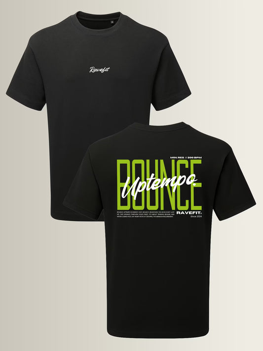 BOUNCE - Graphic Relaxed T-Shirt Black - Men