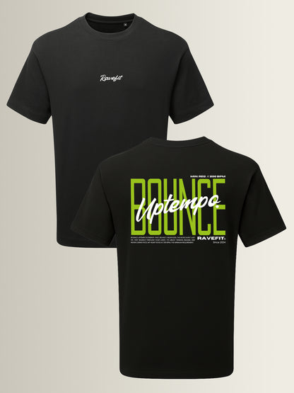 BOUNCE - Graphic T-Shirt Black - Men