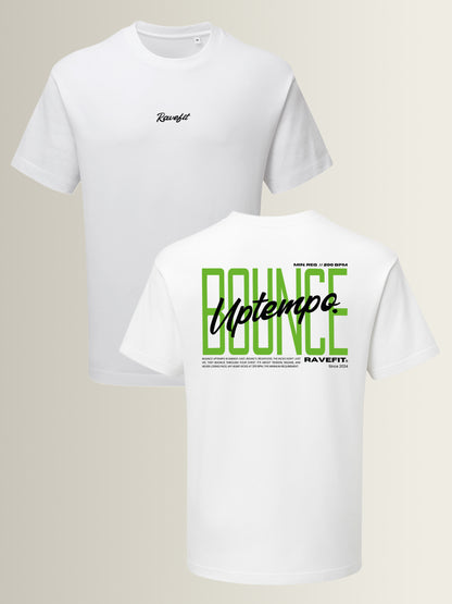 BOUNCE - Graphic T-Shirt White - Men