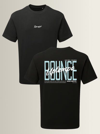 BOUNCE - Graphic T-Shirt Black - Men