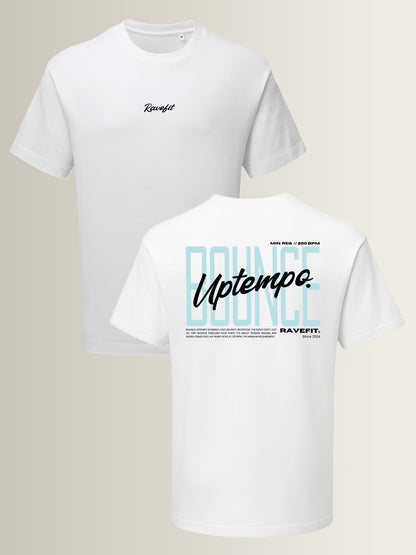 BOUNCE - Graphic T-Shirt White - Men