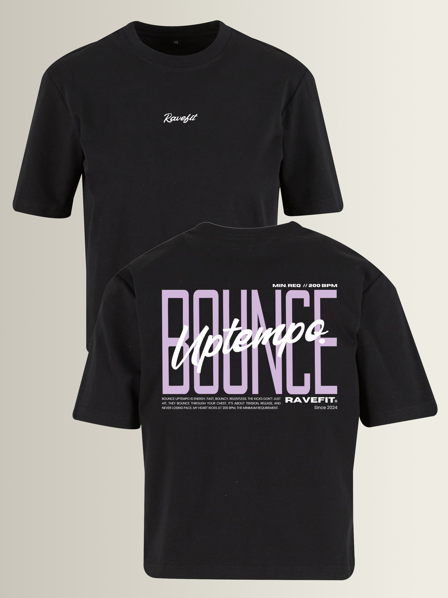 BOUNCE - Graphic T-Shirt Black - Women