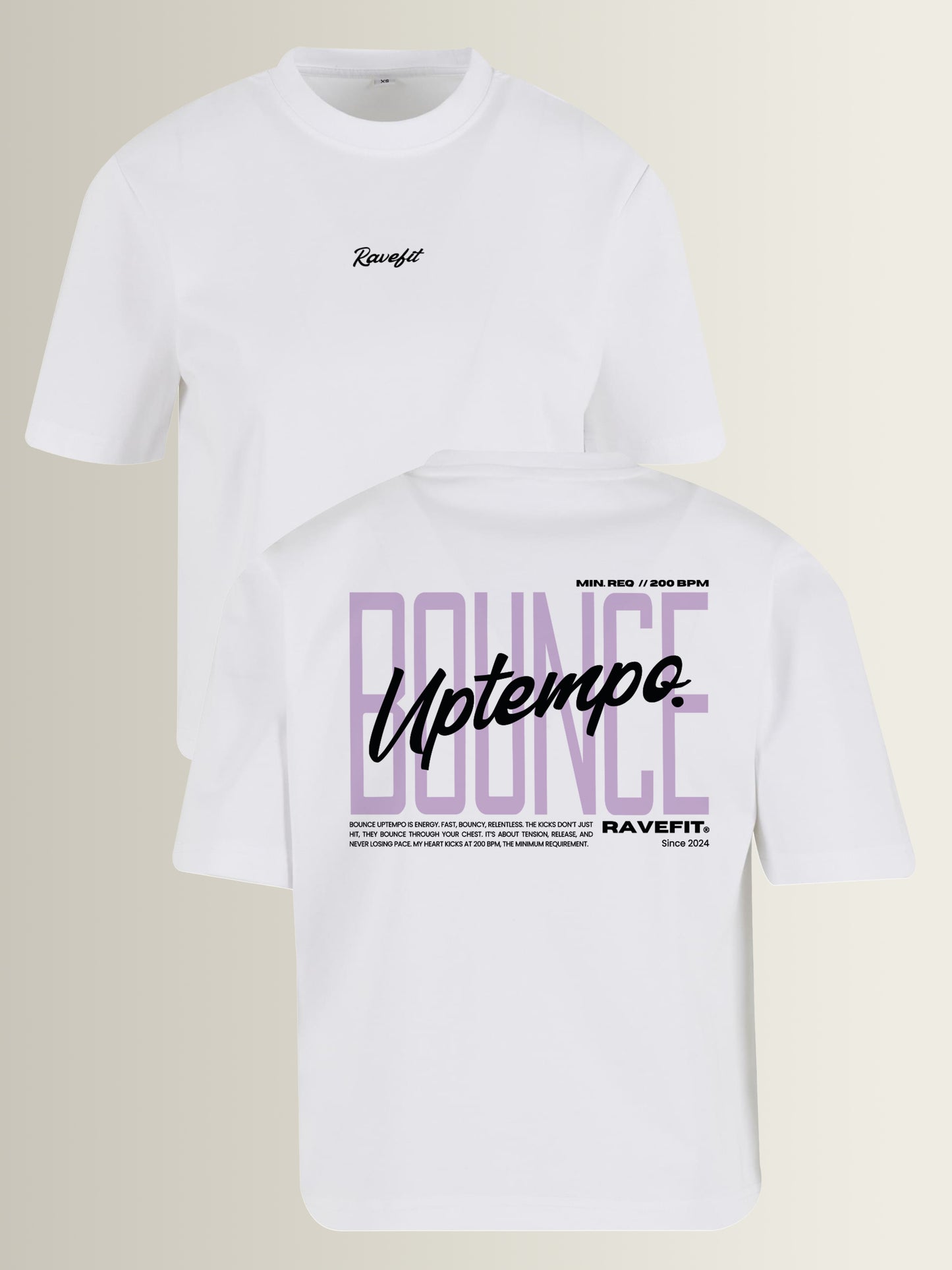 BOUNCE - Graphic T-Shirt White - Women