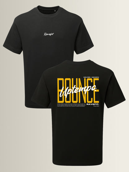 BOUNCE - Graphic T-Shirt Black - Men