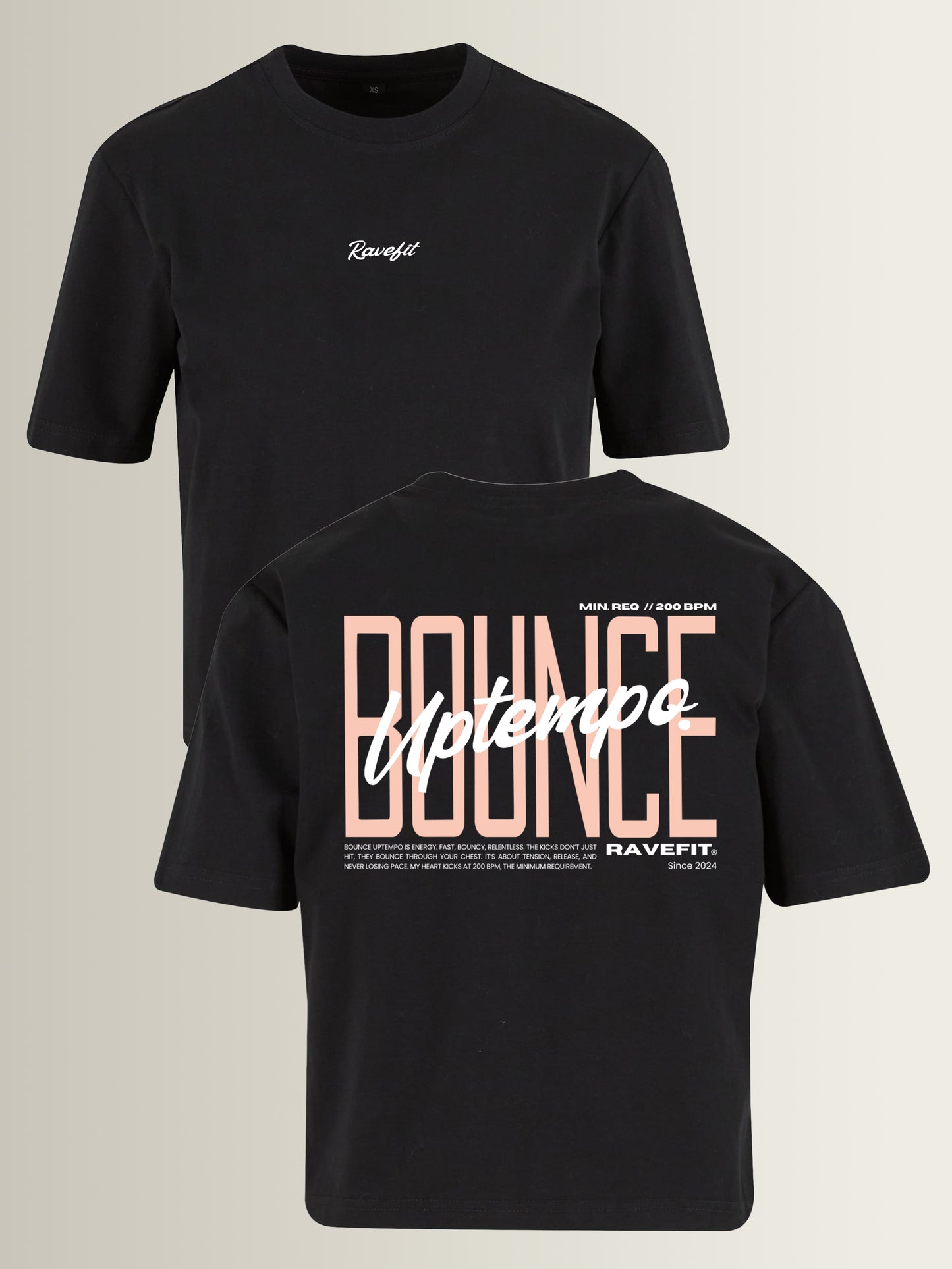 BOUNCE - Graphic T-Shirt Black - Women
