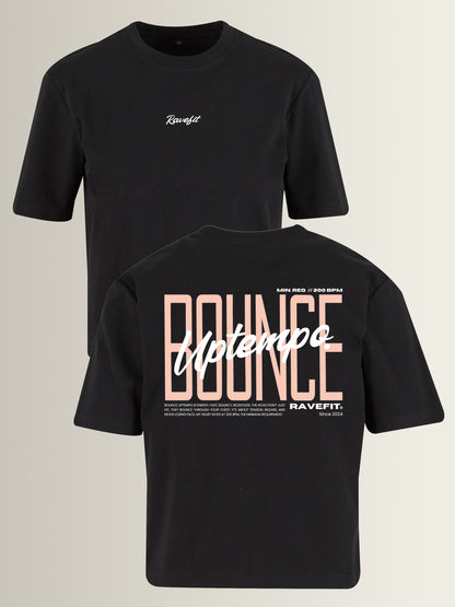 BOUNCE - Graphic T-Shirt Black - Women