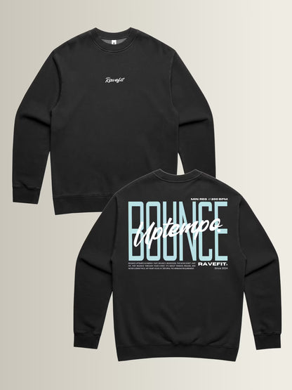 BOUNCE - Graphic Crew Black